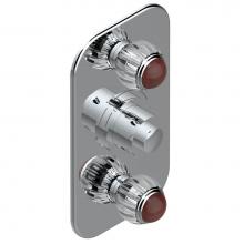 THG A8N-5400BE - A8N-5400BE - Trim For Thg Thermostatic Valve 2 Volume Controls Ref. 5400Ae/Us