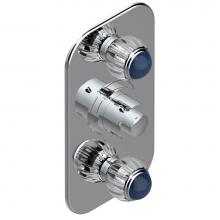 THG A8S-5400BE - A8S-5400BE - Trim For Thg Thermostatic Valve 2 Volume Controls Ref. 5400Ae/Us