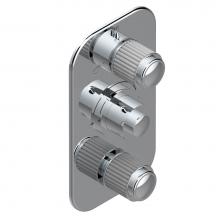 THG A9B-5540BE-F05 - Trim for thg thermostat with 2-way diverter and on/off control, rough part supplied with fixing bo