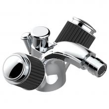 THG A9C-3205/2US - A9C-3205/2US - Single Hole Bidet Faucet Integral Diverter For Vertical Spray With Drain