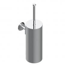 THG A9C-4720C-F05 - Metal toilet brush holder with brush with cover wall mounted