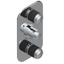 THG A9C-5400BE - A9C-5400BE - Trim For Thg Thermostatic Valve 2 Volume Controls Ref. 5400Ae/Us