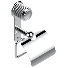 THG A9F-538AC-F05 - Toilet paper holder, single mount with cover