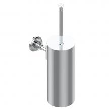 THG E53-4720C-F05 - Metal toilet brush holder with brush with cover wall mounted