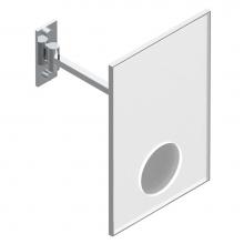 THG G00-667-A02 - WALL MIRROR 200x300 TILTING TO 45° WITH SINGLE ARM - MAGNIFICATION : X 3