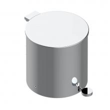 THG G00-710CL-A02 - Waste bin with lid and pedal, ø 200 mm