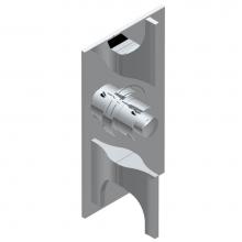 THG G04-5400BE-F05 - Trim for THG thermostatic valve 2 volume controls, rough part supplied with fixing box ref. 5 400A