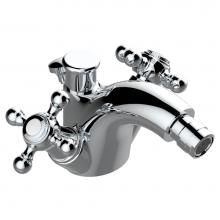 THG G08-3205/2US - G08-3205/2US - Single Hole Bidet Faucet Integral Diverter For Vertical Spray With Drain