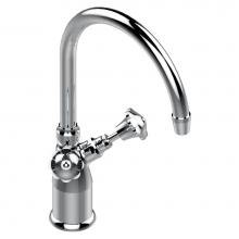 THG G24-161/US - G24-161/US - Single Hole Bar Faucet With Arc Spout Less Drain