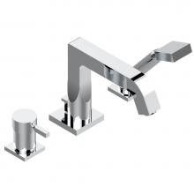 THG G1U-113BGUS - G1U-113BGUS - Deck Mounted Tub Filler Single Control With Diverter Spout And Handshower 3/4'&