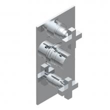 THG G1T-5540BE-F05 - Trim for thg thermostat with 2-way diverter and on/off control, rough part supplied with fixing bo