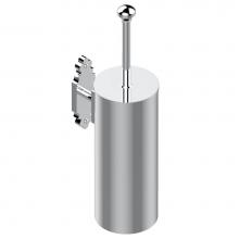 THG G3M-4720C-F05 - Metal toilet brush holder with brush with cover wall mounted