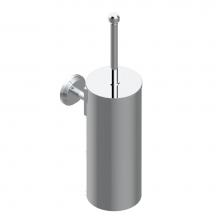 THG G2T-4720C - G2T-4720C - Metal Toilet Brush Holder With Brush With Cover Wall Mounted