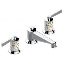 THG G2P-151M/US - G2P-151M/US - Widespread Lavatory Set With Drain For 1 1/4'' + Countertop