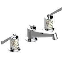 THG G2P-152M/US - G2P-152M/US - Widespread Lavatory Set High Spout With Drain For 1 1/4'' + Countertop