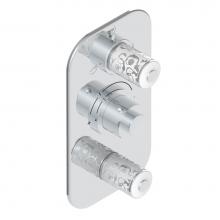 THG G2R-5540BE-F05 - Trim for thg thermostat with 2-way diverter and on/off control, rough part supplied with fixing bo