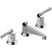 THG G2S-151/US-F05 - Widespread lavatory set with drain