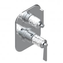 THG G2S-5500BE-F05 - Trim for thg thermostat with 2-way diverter, rough part supplied with fixing box ref. 5 500AE/US