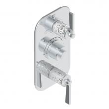 THG G2S-5540BE-F05 - Trim for thg thermostat with 2-way diverter and on/off control, rough part supplied with fixing bo