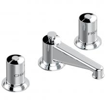 THG G2T-151/US-A08 - Widespread lavatory set with drain