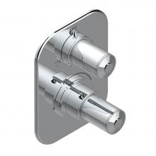 THG G2T-5500BE-A02 - Trim for thg thermostat with 2-way diverter, rough part supplied with fixing box ref. 5 500AE/US