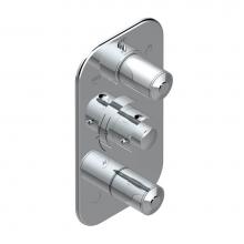 THG G2T-5540BE-A08 - Trim for thg thermostat with 2-way diverter and on/off control, rough part supplied with fixing bo