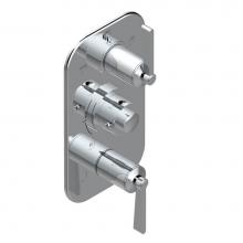 THG G2U-5540BE-A08 - Trim for thg thermostat with 2-way diverter and on/off control, rough part supplied with fixing bo