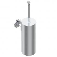 THG G31-4720C-F05 - Metal toilet brush holder with brush with cover wall mounted