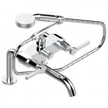 THG G58-13G/US - G58-13G/US - Exposed Tub Filler With Cradle Handshower Deck Mounted