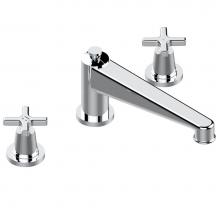 THG G69-25SGUS-F05 - Roman tub set with 3/4'' valves