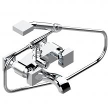 THG G79-13B/US - G79-13B/US - Exposed Tub Filler With Cradle Handshower Wall Mounted
