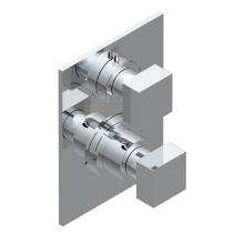 THG G79-5500BE-A02 - Trim for thg thermostat with 2-way diverter, rough part supplied with fixing box ref. 5 500AE/US