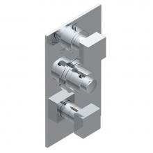 THG G79-5540BE-A02 - Trim for thg thermostat with 2-way diverter and on/off control, rough part supplied with fixing bo