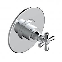 THG G7A-5100BR-F05 - Trim for THG thermostatic valve, rough part supplied with fixing box ref. 5 200AE/US - Round plate