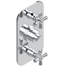 THG G7A-5400BE - G7A-5400BE - Trim For Thg Thermostatic Valve 2 Volume Controls Ref. 5400Ae/Us