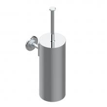 THG G7C-4720C - G7C-4720C - Metal Toilet Brush Holder With Brush With Cover Wall Mounted