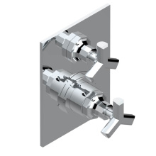 THG G8A-5300BE-A02 - Trim for THG thermostatic valve 1 volume control, rough part supplied with fixing box ref.5 300AE/