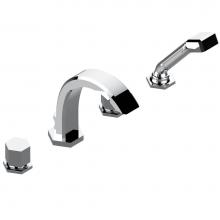 THG J17-112BGUS - J17-112BGUS - Roman Tub Set With Divertor Spout And Handshower 3/4''