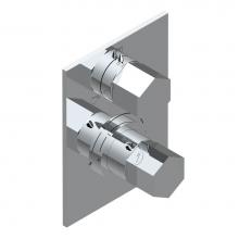 THG J17-5500BE-A02 - Trim for thg thermostat with 2-way diverter, rough part supplied with fixing box ref. 5 500AE/US