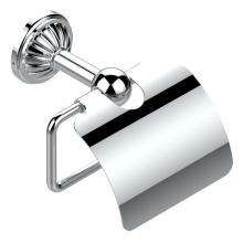 THG U1A-538AC-F05 - Toilet paper holder, single mount with cover