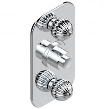 THG U1A-5400BE - U1A-5400BE - Trim For Thg Thermostatic Valve 2 Volume Controls Ref. 5400Ae/Us