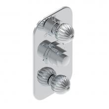 THG U1A-5540BE-F05 - Trim for thg thermostat with 2-way diverter and on/off control, rough part supplied with fixing bo