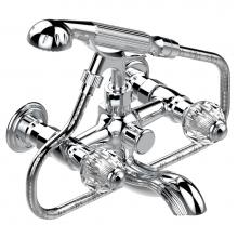 THG U1K-13B/US - U1K-13B/US - Exposed Tub Filler With Cradle Handshower Wall Mounted