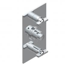 THG U2A-5400BE - U2A-5400BE - Trim For Thg Thermostatic Valve 2 Volume Controls Ref. 5400Ae/Us