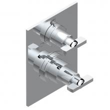 THG U2A-5500BE-F05 - Trim for thg thermostat with 2-way diverter, rough part supplied with fixing box ref. 5 500AE/US