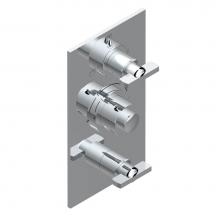 THG U2A-5540BE-F05 - Trim for thg thermostat with 2-way diverter and on/off control, rough part supplied with fixing bo