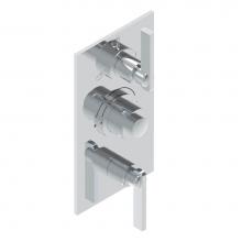 THG U2B-5540BE-F05 - Trim for thg thermostat with 2-way diverter and on/off control, rough part supplied with fixing bo