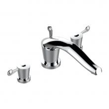 THG U3B-25SGUS-A02 - Roman tub set with 3/4'' valves