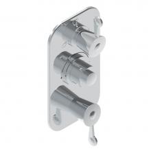 THG U3B-5540BE-A02 - Trim for thg thermostat with 2-way diverter and on/off control, rough part supplied with fixing bo