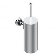 THG U3E-4720C - U3E-4720C - Metal Toilet Brush Holder With Brush With Cover Wall Mounted